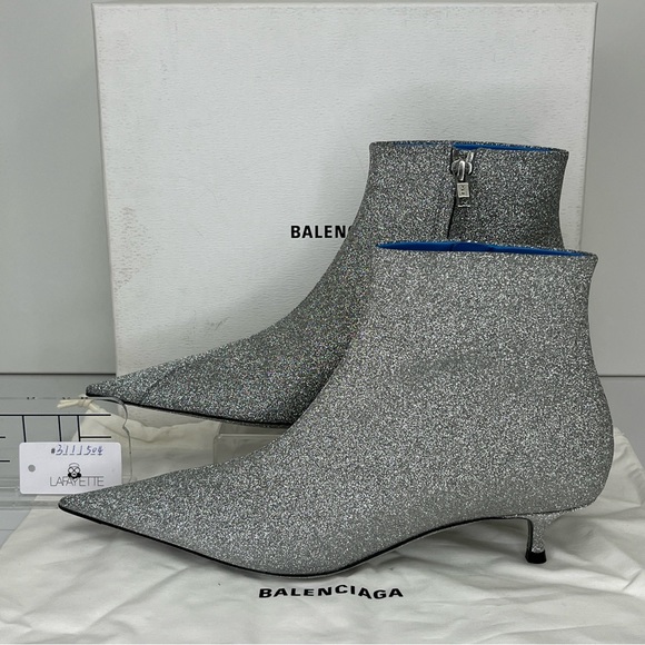 Balenciaga Knife Glitter Boots-Szie 37 - Picture 1 of 4